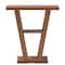 Baxton Studio Boone Modern and Contemporary Walnut Brown Finished Wood Console Table 190-11321-ZORO - alternate 4